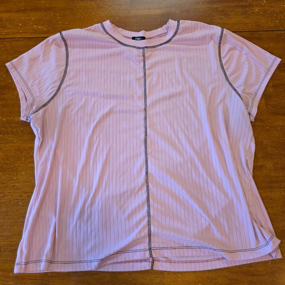 Rue 21 Plus Size 3X Short Sleeve Athletic Fit T-shirt